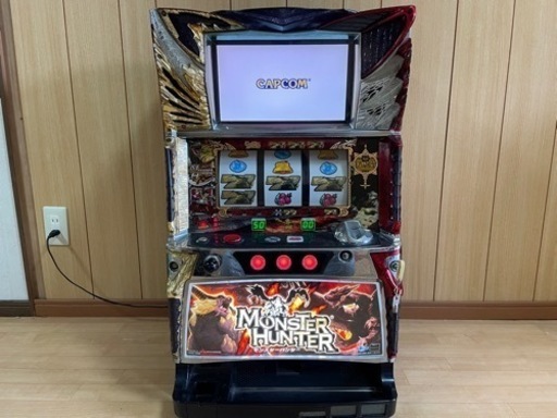 パチスロ　モンスターハンター　実機　コイン不要機付