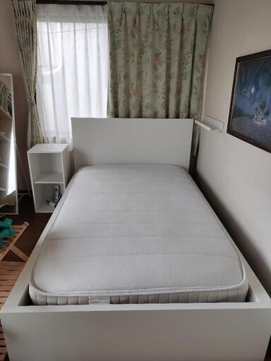 家具 ベッド セミダブルベッド