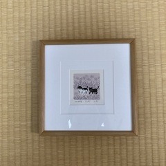 ミニ絵画差し上げます。（中古品）