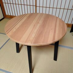 円形テーブル 丸テーブル ダイニングテーブル DIY好きにおすす...