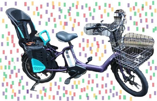 ｄ33土日もお子様と土足のまま、いろいろなタイプの電動自転車のご試乗可能です。  ️電動自転車・リサイクル専門店　　ご試乗をしてから、ご購入できます。  ２０インチ、チャイルドシート、２人乗り、３人乗り、１人乗り電動自転車  バカ良心的な電動自転車屋１００日間・安心の無料点検・️無料交換保証サービス付き  後ろチャイルドシートを大きめのかごに変更のオプション無料です。  バッテリーは新品の９０％以上の性能です。  １回の充電で３０Ｋｍ程度走行可能
