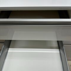 ジモティ来店特価!! 食器棚 エスエークラフト ホワイト J-0458