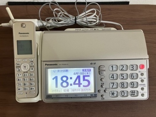 Panasonic 美品‼️電話機、ファクス・コピー出来る‼️子機の電話機在ります。