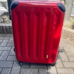 スーツケース大型レッド