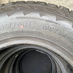 418-5)215/75R15未使用A/T4本セット！デュラターンTravia A/T！在庫処分品2021年製！別途はめ替えも対応