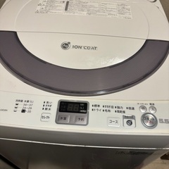 シャープ製　洗濯機