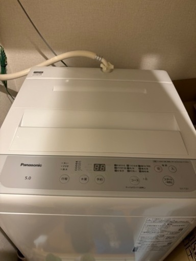 【取引決定済】2022年製パナソニック洗濯機 5.0kg