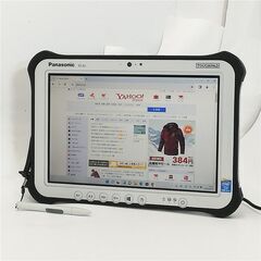 720時間使用 10.1型 タブレット Panasonic TOUGHPAD FZ-G1FABBZCJ 中古