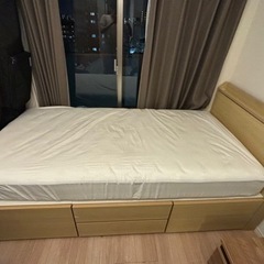 ニトリ　ベッドフレーム(マットレス付)
