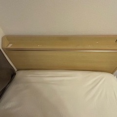 ニトリ　ベッドフレーム(マットレス付)
