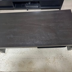 家具 テーブル ローテーブル　Francfranc 黒