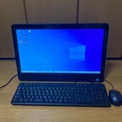 ジャンク品 Windows10 HP Inspiron 一体型デ...