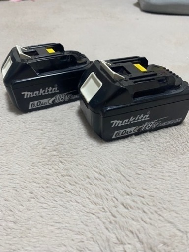 マキタ 18V6.0ahバッテリー