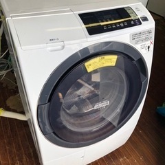 北九州市内配送無料　保証付き　日立 ドラム式洗濯乾燥機 ビッグド...