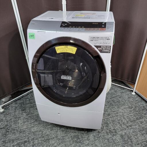 ‍♂️売約済み❌5949‼️配送設置は無料‼️洗剤自動投入モデル✨日立 11kg/6kg ドラム式洗濯機