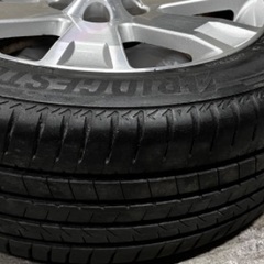 三菱デリカ純正ホイールタイヤ付き4本セ