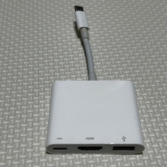Apple 純正 USB-C 純正AVアダプター　A1621