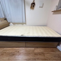 家具 ベッド シングルベッド　マットレス無し