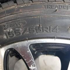車のパーツ タイヤ、ホイール １４インチ