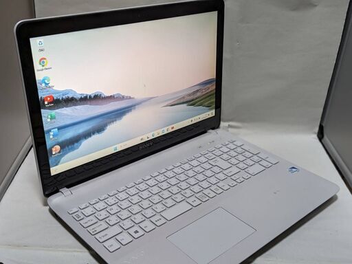 SONYVAIOSVF15217C白美品SSDWIN11Office2021※あんしん決済対応