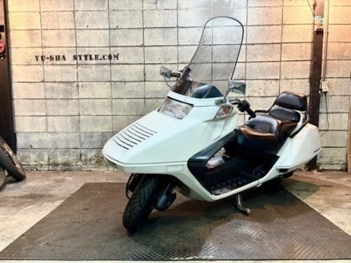 フュージョンX  実働！セル1発！GIVIロングスクリーン！ローダウン！シート新品張替！バッテリー新品！HONDA fusion