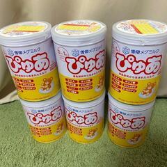 粉ミルク ぴゅあ 6缶