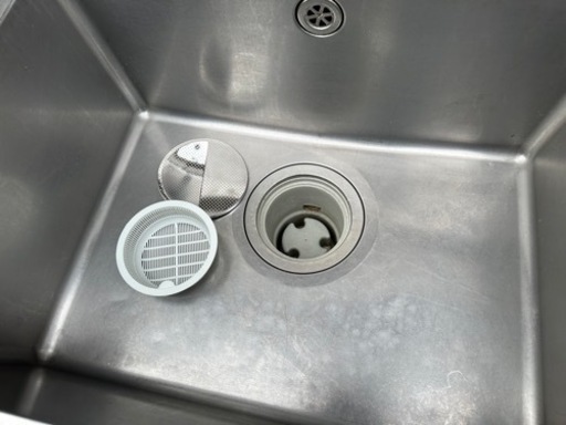 業務用 tanico 1槽シンク 幅750×奥600×高さ800+150(mm) 蛇口付き