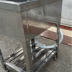 業務用 1槽シンク 幅450×奥600×高さ800+90(mm) 小型シンク 流し台 一層シンク 一層 1層 一槽 厨房 店舗用品 厨房機器 飲食店 大阪発