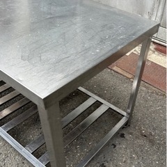 業務用 コンロ台 作業台 調理台 1070×600×650 キッチン 用品 店舗 居酒屋 焼き台 ガス台 大型 厨房機器 焼台 ガス台 厨房用品 大阪