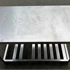 業務用 コンロ台 作業台 調理台 1070×600×650 キッチン 用品 店舗 居酒屋 焼き台 ガス台 大型 厨房機器 焼台 ガス台 厨房用品 大阪