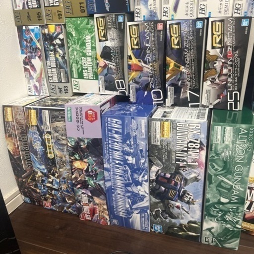 手渡しのみ　3点以上から　ガンダム　プラモデル　HG RG MG など
