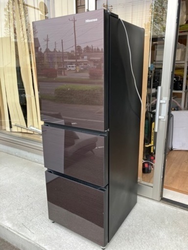 【最終値下げ！これ以上安くなりません】 Hisense 3ドア冷凍冷蔵庫 282L HR-G2801BR 2019年製 動作確認済み