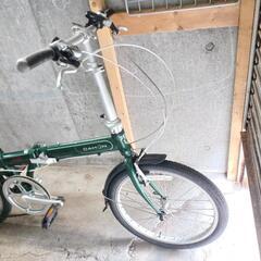 自転車　中古　折りたたみ　DAHON　外装6段変速　タイヤ20インチ