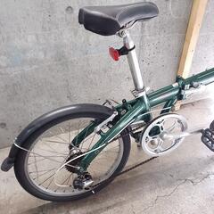 自転車　中古　折りたたみ　DAHON　外装6段変速　タイヤ20インチ