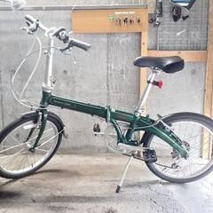 自転車　中古　折りたたみ　DAHON　外装6段変速　タイヤ20インチ