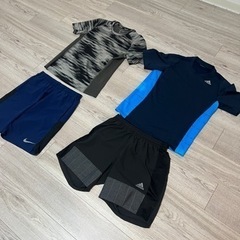 ジム　スポーツウェア　NIKE adidas Sサイズ