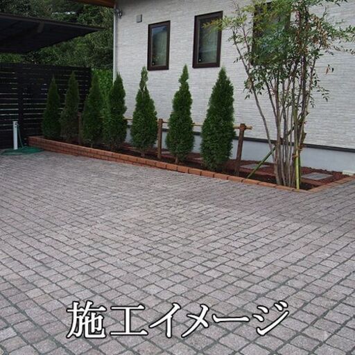 土日引き取り対応可 天然灰御影石 中国産 G654長泰 ピンコロ DIYで庭  