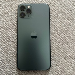 決まりました】iPhone11pro 256GB ミッドナイトグリーン