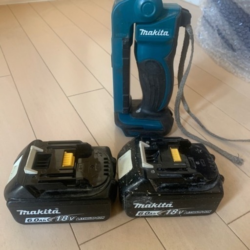 マキタ　18V 6.0anバッテリー　２個