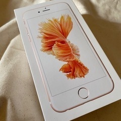 iPhone6s  ピンク 箱だけ