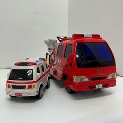 消防車・救急車 ２台セット