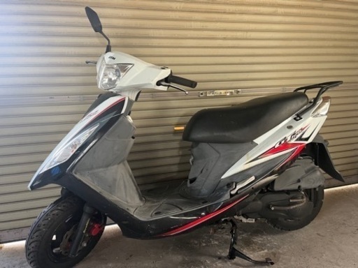 【売約済】125ccバイク SYM GT125 スクーター 部品取り レストアベース