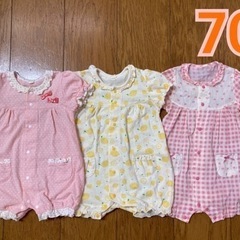 子供用品 ロンパース　70 女の子