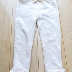 新品⭐️未使用　子供服　95センチ　白ズボン