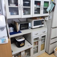 キッチンボード　食器棚　キッチン収納