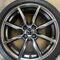 最安値NDロードスターのホイール4本セット ND ロードスター 17インチ 純正ホイール4本-明日まで/定価31900円