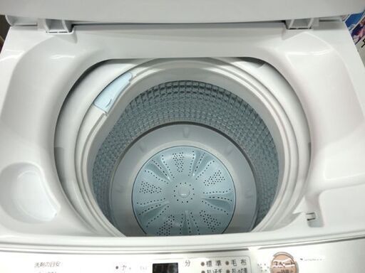西岡店 洗濯機 6.0㎏ 2021年製 アクア AQW-S60J AQUA 全自動
