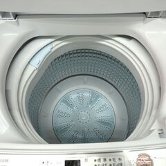 西岡店 洗濯機 6.0㎏ 2021年製 アクア AQW-S60J AQUA 全自動