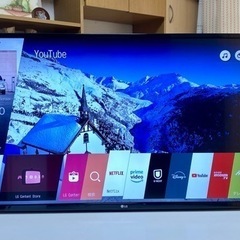 📺【4K対応,動画アプリ】43インチ 液晶テレビ LG 43UH...