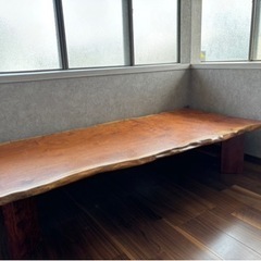 一枚板　座卓　　ローテーブル